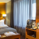 All suites have a sauna, a living room, bedroom and spacious balconies